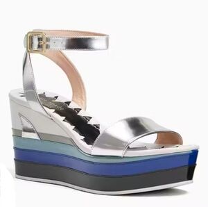 Kate Spade Tiana Shark Wedges, VGUC, Size 7